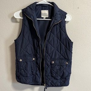 Navy blue vest